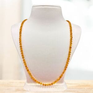 Damla Kehribar Kolye (Sertifikalı Özel Seri)