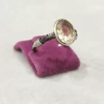 Sitrin Taşı Gümüş Yüzük (Bolluk, Bereket ve Para taşı)