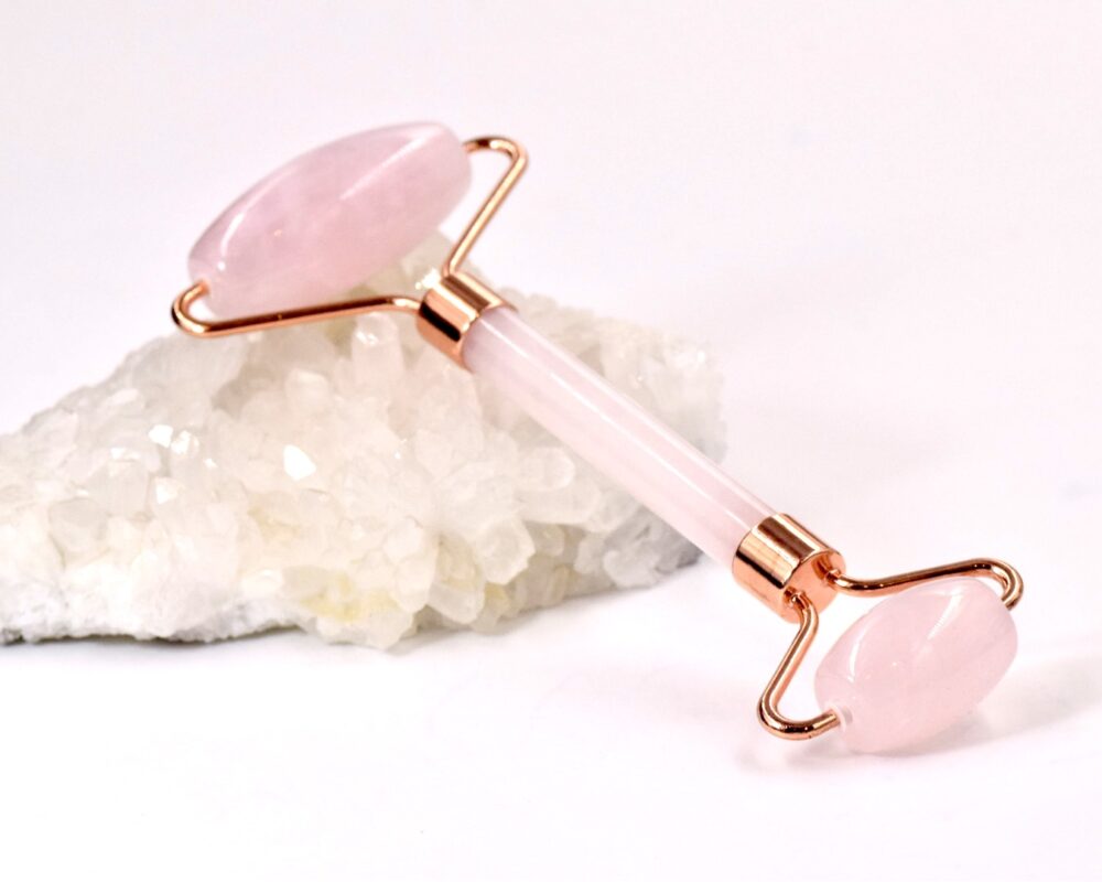 Pembe Kuvars Face Roller