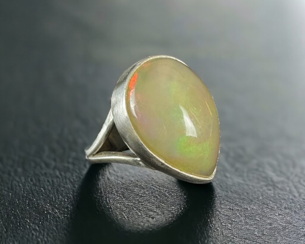 Etiyopya-Opal-Gumus-Yuzuk