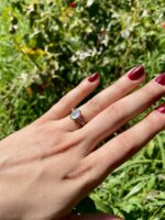 Ay Taşı Gümüş Yüzük - Görsel 3