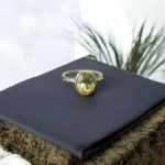 Sitrin Taşı Gümüş Yüzük (Bolluk, Bereket ve Para) - Görsel 5