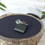 Akuamarin Gümüş Yüzük - Görsel 6