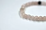 Pembe Kuvars Taşı Bileklik Faset Kesim - Görsel 2