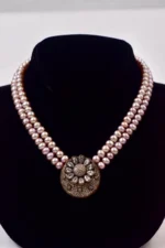 Pembe İnci Kolye