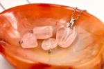 Pembe Kuvars Kolye Ucu