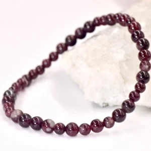 Lal – Garnet Bileklik 3-4mm