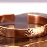 Bakır Bileklik Lotus