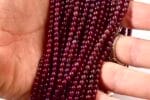 Lal - Garnet Dizi 4mm - Görsel 2