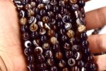 Süyelman Göz Akik Taşı Dizi 8mm - Görsel 2