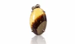 Septeryan Taşı Gümüş Kolye (Bolluk Bereket Para Taşı)
