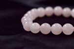 Pembe Kuvars Taşı Bileklik (Aşk Taşı) 8mm - Görsel 3