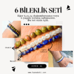 Numerolojik 6'lar İçin Bileklik Seti – Sevgi, Sorumluluk ve Duygusal Denge
