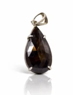 Safir Taşlı Gümüş Kolye – Kader Taşı