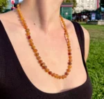 Damla Kehribar Kolye (Sertifikalı Özel Seri)