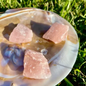 Pembe Kuvars Tımbıl (Ham Taş)