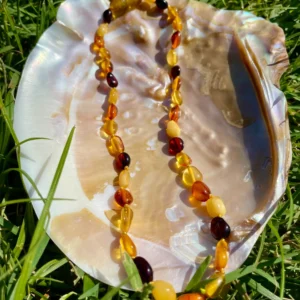 Bebek Kehribarı Kolye (Sertifikalı Özel Seri) (3 Renkli)