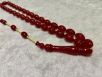 Sıkma Kehribar Tesbih – Arpa Kesim - Görsel 6