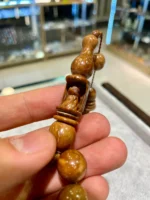Usta İşi Özel Semazen İşlemeli Kuka Tespih - Görsel 3