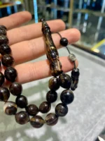 Kaplumbağa Kabuğundan Usta İşi Tespih – Sürmeli Usta İmzalı - Görsel 5