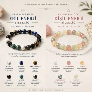 Eril ve Dişil Çift Bilekliği