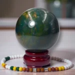 Kan Taşı (Bloodstone) Küre - Görsel 2