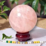 Pembe Kuvars Küre - Görsel 2