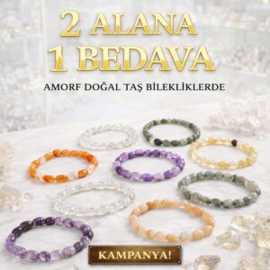 3 AL 2 ÖDE AMORF BİLEKLİK