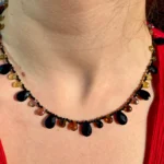 Turmalin, Oniks & Spinel – Özel Tasarım Kolye - Görsel 4