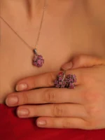 Yakut Set – Tutku, Güç ve Asaletin Üçlü Işığı - Görsel 2