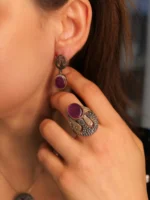 Yakut Set – Tutku, Güç ve Asaletin Üçlü Işığı - Görsel 2
