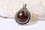 Akik Gümüş Kolye - Görsel 3