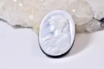 Sedef Kameo – Oval Kabartma Figür Taş - Görsel 2