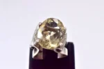 Limon Topaz Gümüş Yüzük - Görsel 4