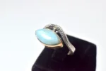 Larimar Gümüş Yüzük – Deniz Enerjisi ve Huzur - Görsel 3