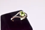 Zebercet (Peridot) Gümüş Yüzük - Görsel 2