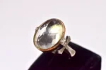 Limon Topaz Gümüş Yüzük - Görsel 3