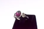 Rubizoist - Anyolit Taşı Gümüş Yüzük - Görsel 2