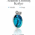 Abalon (Okyanus İncisi) Gümüş Kolye