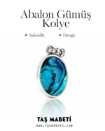 Abalon (Okyanus İncisi) Gümüş Kolye