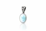 Larimar Gümüş Kolye