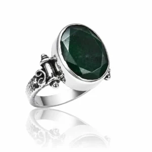 Yeşim Taşı Gümüş Yüzük
