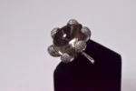 Dumanlı Kuvars Taşı Gümüş Yüzük (Özel Seri) - Görsel 3