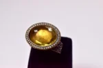 Kristal Taşlı Gümüş Yüzük – Zarif ve Işıltılı Tasarım - Görsel 3