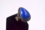 Lapis Lazuli Taşı Gümüş Yüzük (3. Göz ve Vizyon Taşı) - Görsel 2