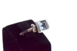 Mavi Topaz Özel Tasarım Yüzük - Görsel 4