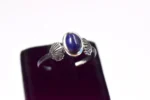 Lapis Lazuli Taşı Gümüş Yüzük - Görsel 4