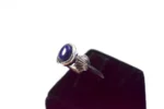 Lapis Lazuli Taşı Gümüş Yüzük - Görsel 2