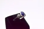 Lapis Lazuli Taşı Gümüş Yüzük - Görsel 3