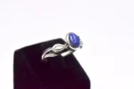Lapis Lazuli Taşı Gümüş Yüzük - Görsel 3
